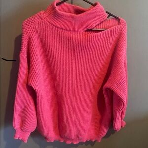 Pink Knitted Sweater